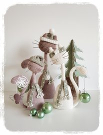 Jingles de kater - Complete set incl. 4 aanvullende patronen.